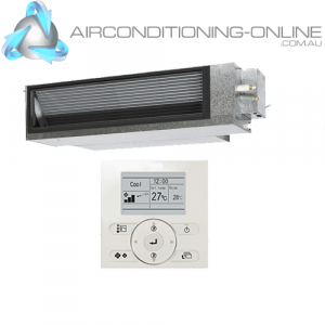 DAIKIN FDYQ250LC-TY 24kW Premium Inverter Ducted System Back lit Controller 3 Phase