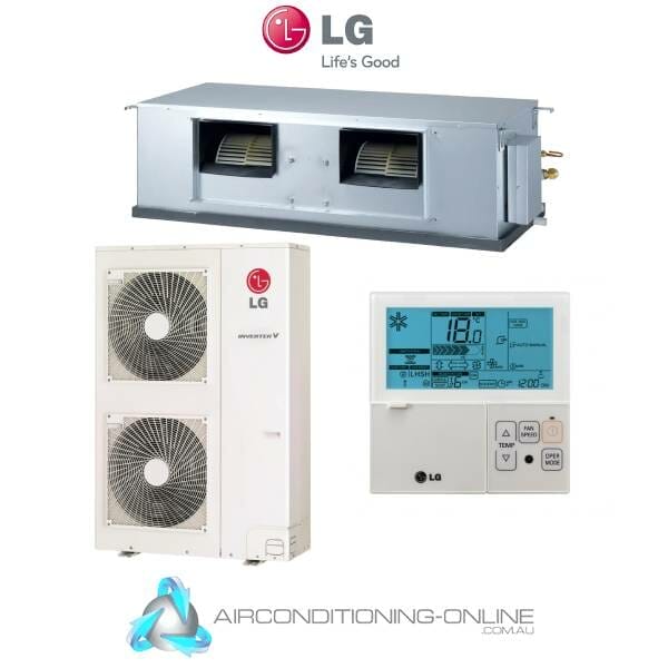 LG Air Conditioning B62AWY-9L6 18.0kW Premium High Static Ducted System 3 Phase | Backlit controller