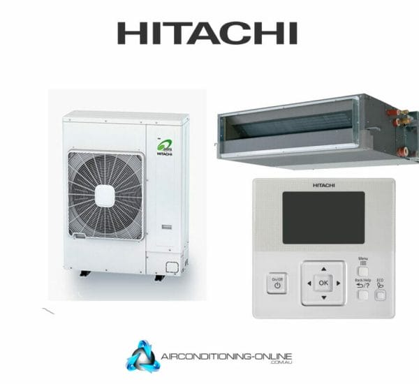 Hitachi RPI-6.0FSN2SQ RAS-6HVNC1 13.0kW Ducted Air Conditioner System Single Phase