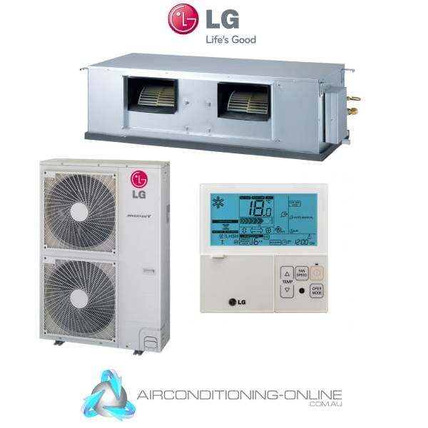 LG High Static Ducted B42AWY-7G6 12.50 kW High Static Ducted Single Phase | Backlit Controller
