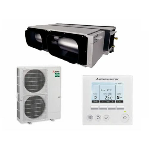 MITSUBISHI ELECTRIC PEAM100HAAYKIT 10 kW Ducted Air Conditioner System 3 Phase