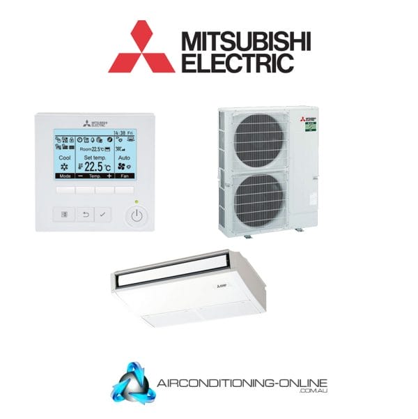 MITSUBISHI ELECTRIC PCA-M125KA / PUZ-ZM125VKA-A.TH 12.5kW Under Ceiling System Single Phase / Backlit Controller