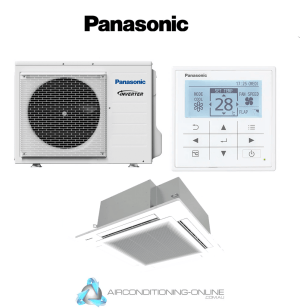Panasonic S-1014PU3E / U-140PZ3R5 14kW R32 Cassette - Single Phase