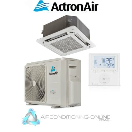 ActronAir CRE-100AS / URC-100AS 10kW Cassette Split System 1 Phase