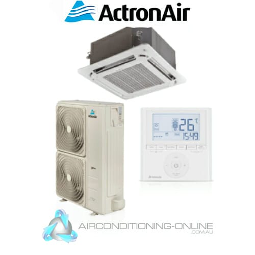 ActronAir CRE-125AS / URC-125AS 12.5kW Cassette Split System Single Phase
