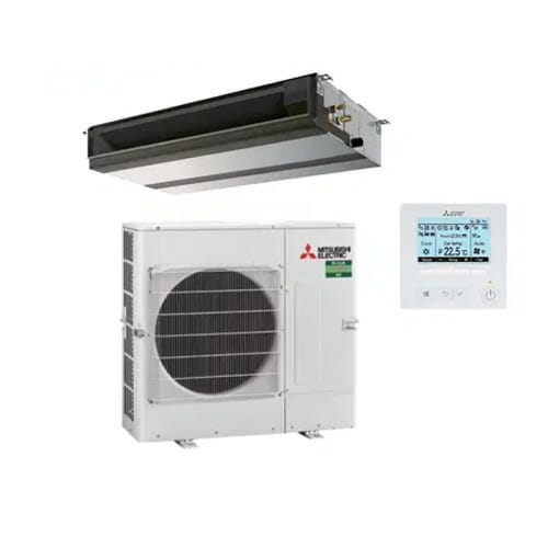 MITSUBISHI ELECTRIC PEAD-M50JAAD.TH / SUZ-M50VAD-A.TH 5.0kW Ducted Air Conditioner System 1 Phase