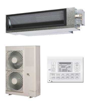 DAIKIN FDYAN160A-CY 16.0kW Inverter Ducted System 3 Phase | BRC230Z8B Zone Controller