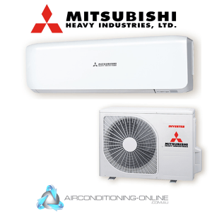 Fully Installed Package Mitsubishi Heavy Industries SRK25ZSA-W 2.5kW