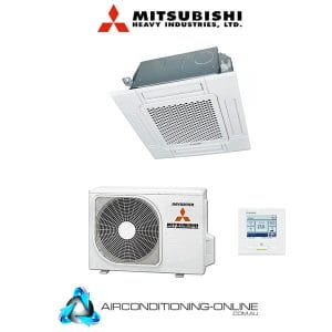 Mitsubishi Heavy Industries FDTC25ZSAVH1 2.5kW Four Way Compact Ceiling Cassette RC-EXZ3A Wired Controller