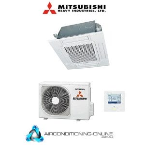 Mitsubishi Heavy Industries FDTC35ZSAVH1 3.5kW Four Way Compact Ceiling Cassette RC-EXZ3A Wired Controller