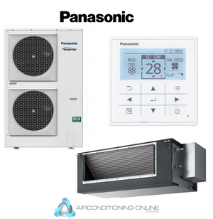 Panasonic HIgh Static Ducted 10kW S-100PE3R / U-100PZH3R5 1 Phase