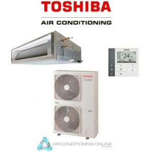 Fully Installed TOSHIBA RAV-GM1601BTP-A / RAV-GM1601ATP-A 14kW Ducted System Single Phase