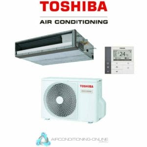 Fully Installed TOSHIBA RAV-GM801DTP-A / RAV-GM801ATP-A 7.1kW Ducted System 1 Phase
