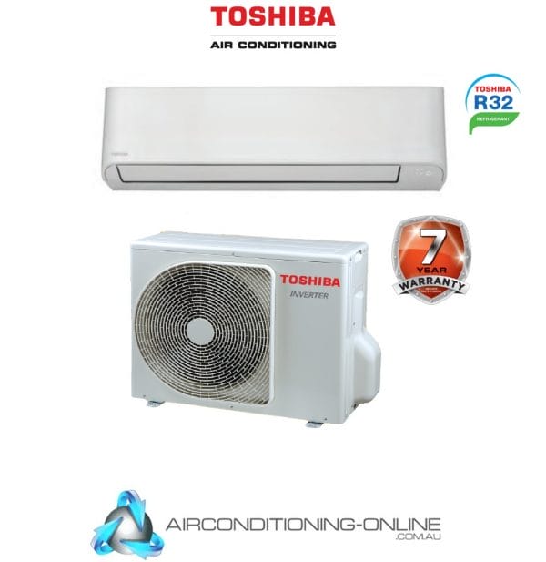 Toshiba Seiya Classic RAS-07E2KVG-A RAS-07E2AVG-A 2kW Reverse Cycle Inverter Split System Air Conditioner