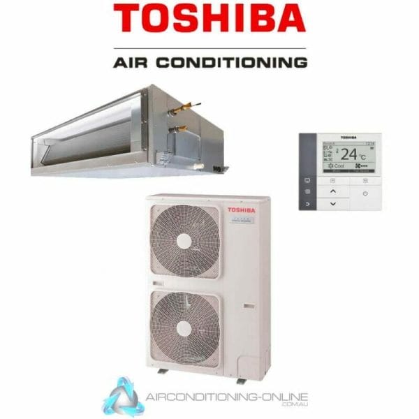 TOSHIBA RAV-GM1401DTP-A /RAV-GP1401AT8P-A 12.5kW Super Digital Inverter High Static Ducted System R32 | Three Phase