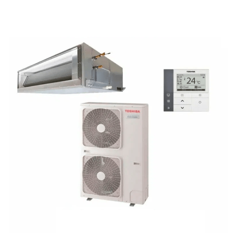 TOSHIBA RAV-GM1601BTP-A / RAV-GM1601ATP-A 14.0kW Digital Inverter Mid-Static Ducted System 1 Phase