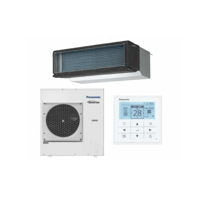 Panasonic 12.5kW S-125PE3R / U-125PZ3R5 High Static Ducted System | Single Phase