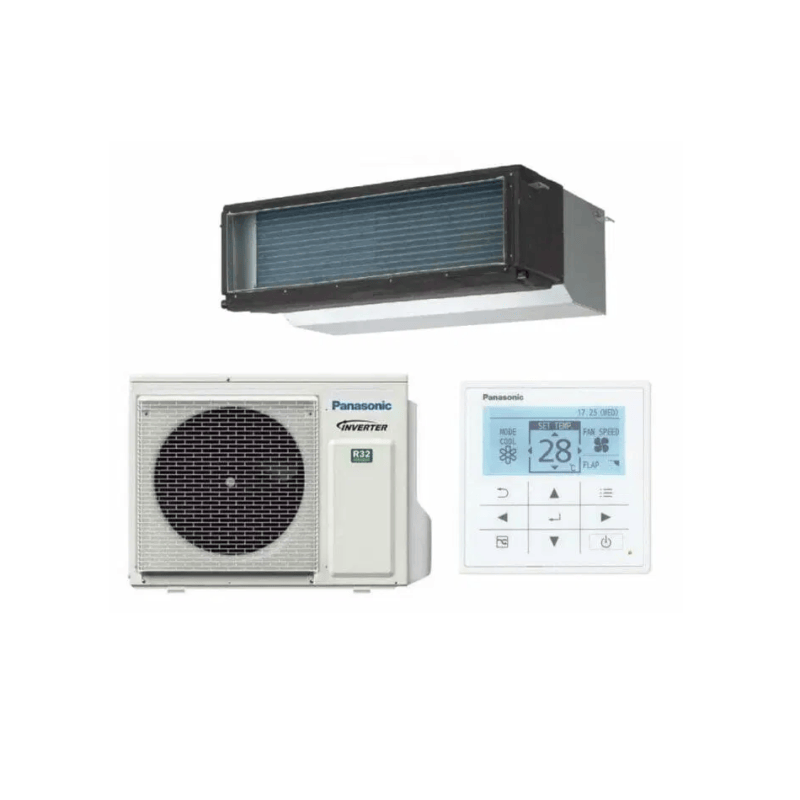 Panasonic 6kW S-60PE3R : U-60PZ3R5 High Static Ducted System | Single Phase Compact