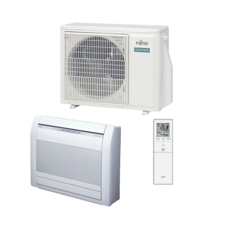 FUJITSU SET-AGTG14KVCA 4.2kW Inverter Floor Console System Air Conditioner Single Phase | R32