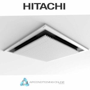 HITACHI RCI-5.0FSRP:RAS-5HVNC1 12.5kW 4-Way Cassette Split Systems | Silent- Iconic Design Panel