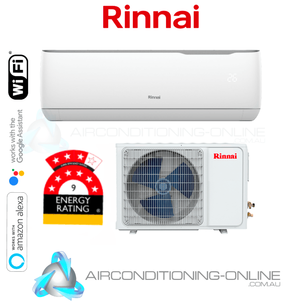 Rinnai HSNRT25B 2.5kW Reverse Cycle Split System WIFI Enabled | T Series
