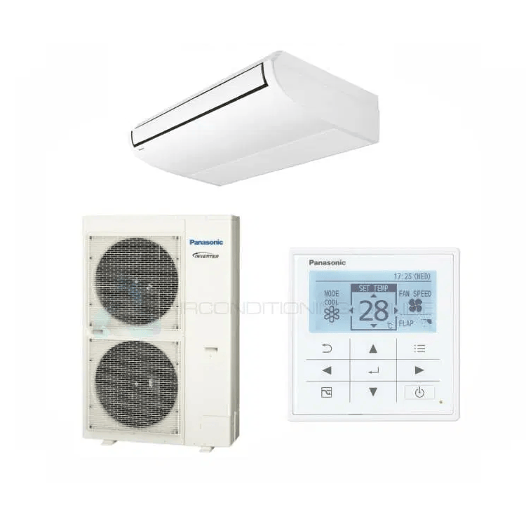 Panasonic 12.1kW S-1014PU3E U-125PZH3R8 Under Ceiling System Three Phase Deluxe