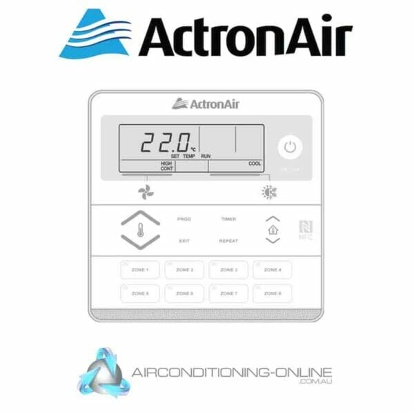 actron-LR7-1W-7-day-wall-controller-white-8-zone