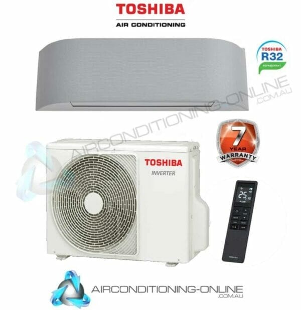 Toshiba Haori Designer RAS-B10E2KVRG-A / RAS-10E2AVRG-A 2.5kW Hi-Wall System Air Conditioner