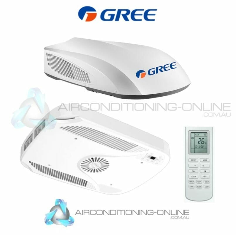 Gree GRH085DA-K3NA1A 2.5kW SlimlineRV Air Conditioner