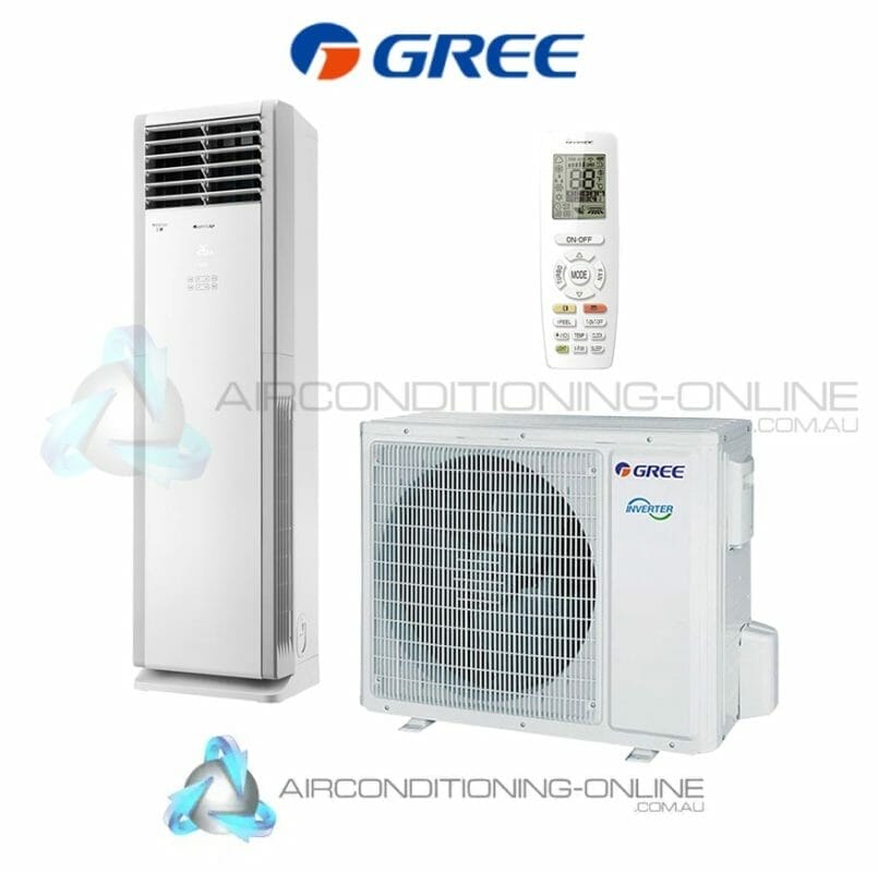Gree GVH32ALXH-K6DNC7A/I 9.4kW Floor Standing T-Fresh Reverse Cycle System