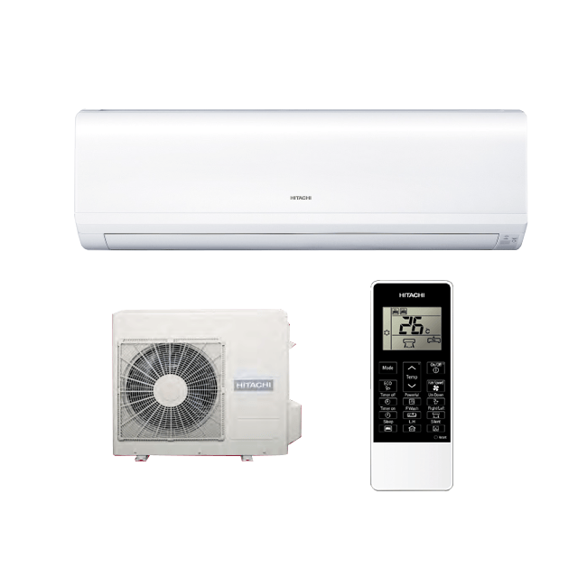 Hitachi RAS-E25YHAB 2.5kW R32 E-Series Wall Mounted Indoor Unit with FrostWash Reverse Cycle