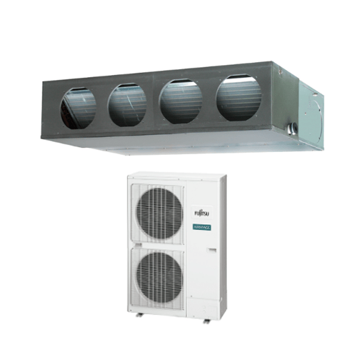 FUJITSU SET-ARTA45LATU 11.50Kw Inverter Ducted Air Conditioner System Slimline R410A - 1 Phase.